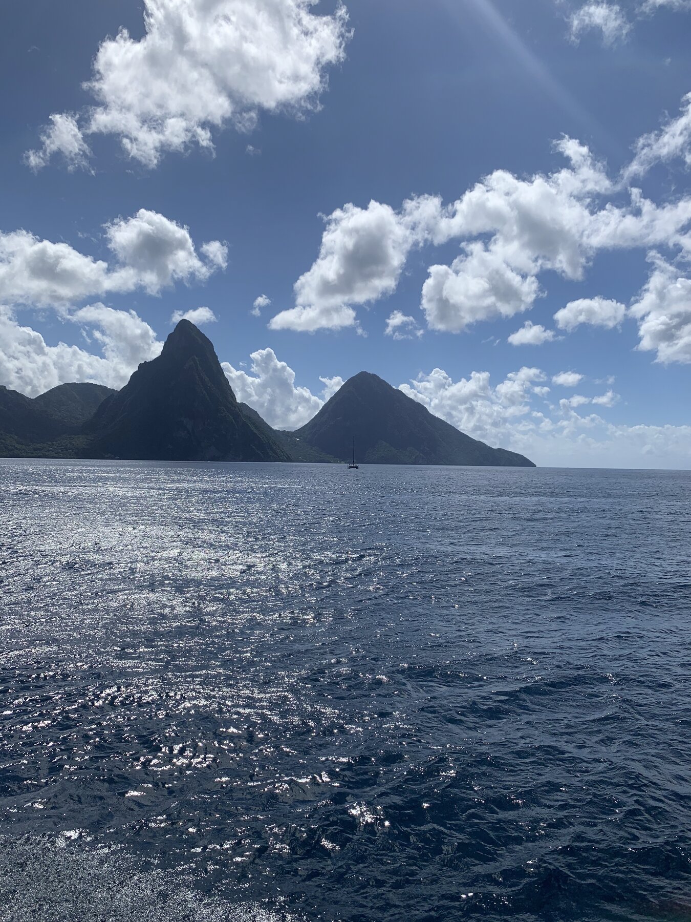 Soufrière & the Pitons